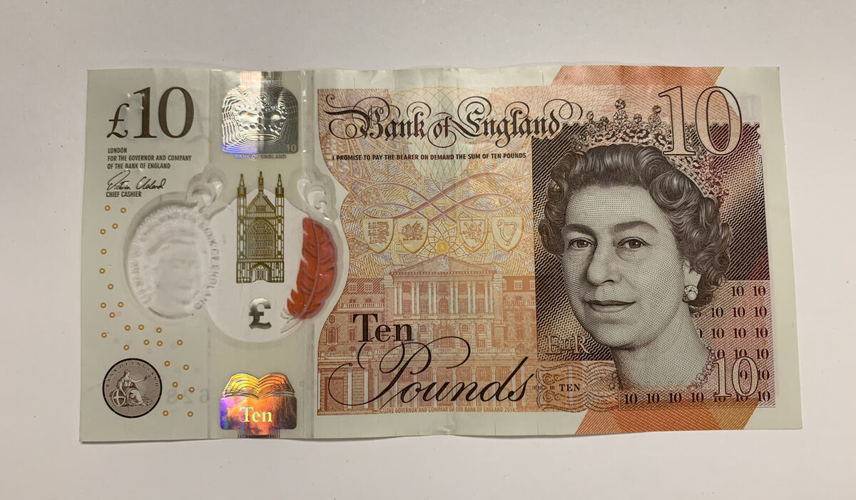 £10 GBP bills for sale