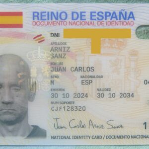 Carnet de Identidad Español Registrado