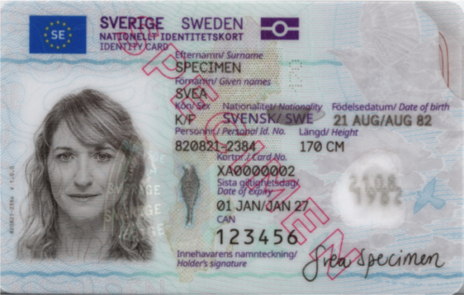 Swedish ID Card