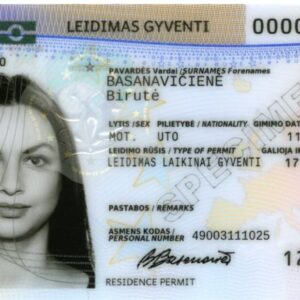 Buy Lithuanian residence permit