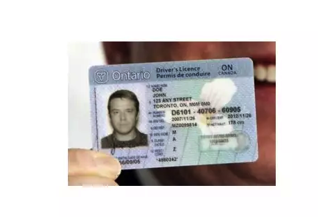 Canadian Driver’s License