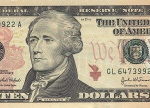 Counterfeit $10 USD Bills